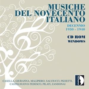 Cover for Italienische Musik des 20.Jh.-1930-1940 (CD) (2013)