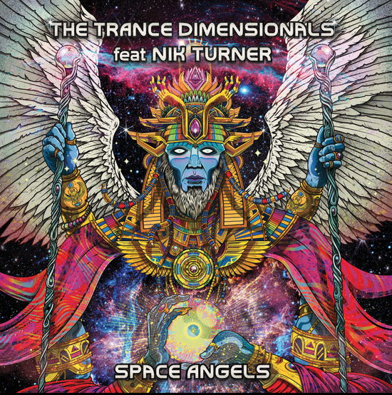 Cover for The Trance Dimensionals &amp; Nik Turner · Space Angels (LP) (2025)