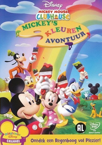 Cover for Mickey Mouse Clubhouse · Mickey's Kleuren Avonturen (DVD) (2010)