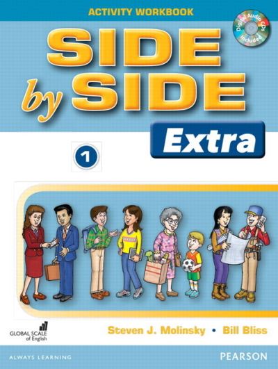 Cover for Steven Molinsky · Side by Side (Extra) 1 Activity Workbook with CDs (Book) (2015)