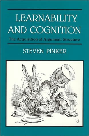 Cover for Steven Pinker · Learnability and Cognition: The Acquisition of Argument Structure - Learnability and Cognition (Taschenbuch) (1991)