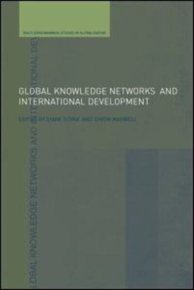 Cover for Global Knowledge Networks and International Development (Paperback Book) (2007)