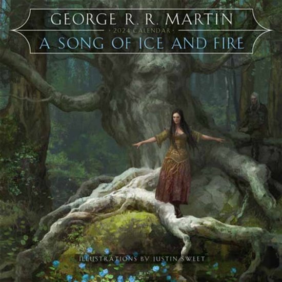 A Song of Ice and Fire 2024 Calendar - George R. R. Martin - Merchandise - Random House USA Inc - 9780593359730 - July 25, 2023
