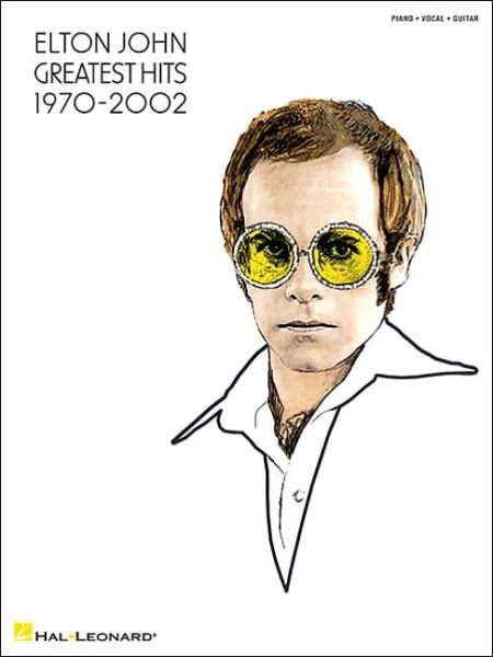 Cover for Elton John - Greatest Hits 1970-2002 (Bog) (2004)