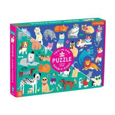 Cover for Rebecca Jones · Cats &amp; Dogs 100 Piece Double-Sided Puzzle (SPEL) (2019)
