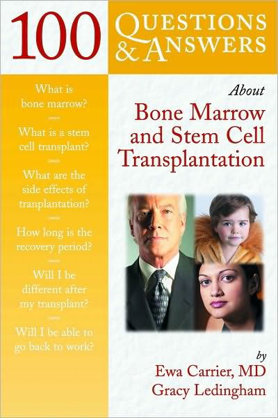 Cover for Ewa Carrier · 100 Questions &amp; Answers about Bone Marrow and Stem Cell Transplantation (Taschenbuch) (2003)