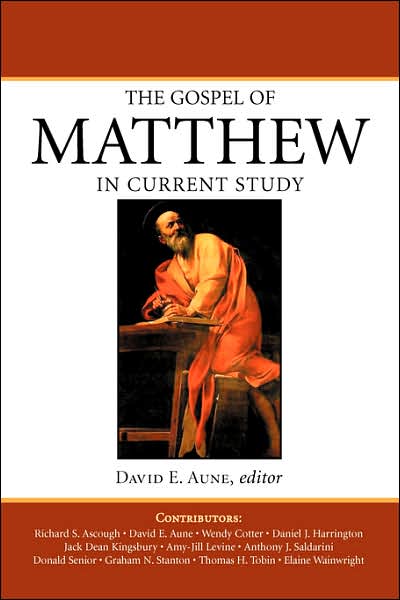 Cover for William G Thompson · The Gospel of Matthew in Current Study: Studies in Memory of William G. Thompson, S.j. (Paperback Book) (2001)