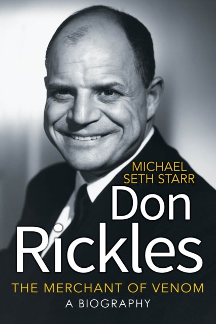 Cover for Michael Seth Starr · Don Rickles: The Merchant of Venom (Paperback Book) (2024)
