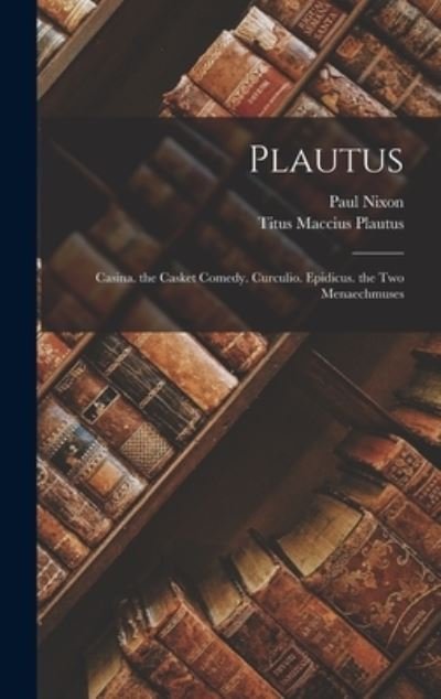 Cover for Titus Maccius Plautus · Plautus (Bog) (2022)