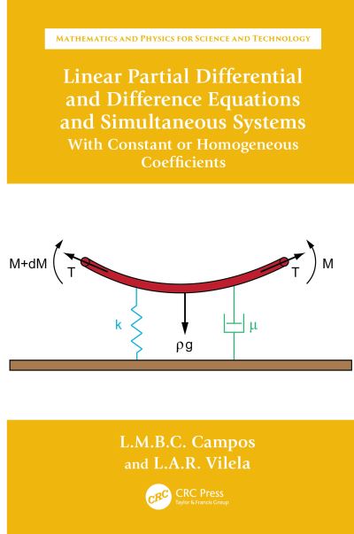 Cover for Braga da Costa Campos, Luis Manuel (University of Lisbon, Portugal) · Linear Partial Differential and Difference Equations and Simultaneous Systems with Constant or Homogeneous Coefficients - Mathematics and Physics for Science and Technology (Hardcover Book) (2024)