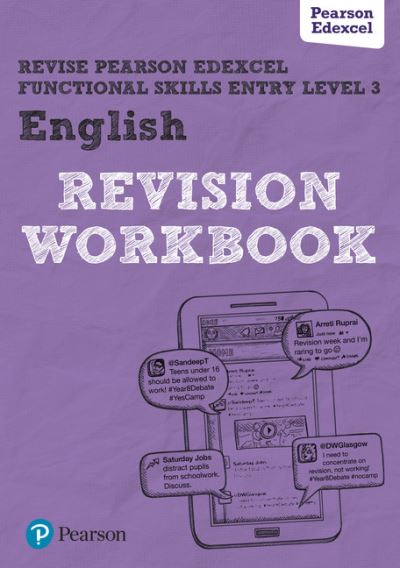 Cover for David Grant · Pearson REVISE Edexcel Functional Skills English Entry Level 3 Workbook: for home learning - Revise Functional Skills (Paperback Book) (2017)