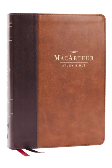 Cover for John F. MacArthur · MacArthur Study Bible 2nd Edition: Unleashing God's Truth One Verse at a Time (LSB, Brown Leathersoft, Comfort Print) (Læderbog) (2025)