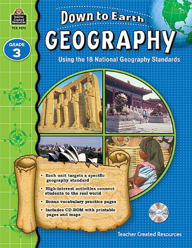 Cover for Ruth Foster · Down to Earth Geography, Grade 3 (Paperback Book) (2008)