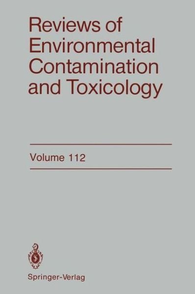 Cover for George W. Ware · Reviews of Environmental Contamination and Toxicology: Continuation of Residue Reviews - Reviews of Environmental Contamination and Toxicology (Paperback Book) [Softcover reprint of the original 1st ed. 1990 edition] (2012)