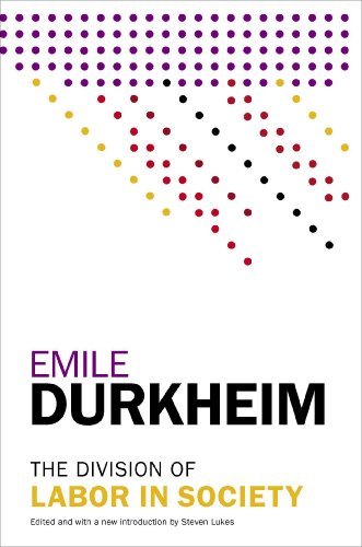 Cover for Emile Durkheim · The Division of Labor in Society (Paperback Bog) (2014)