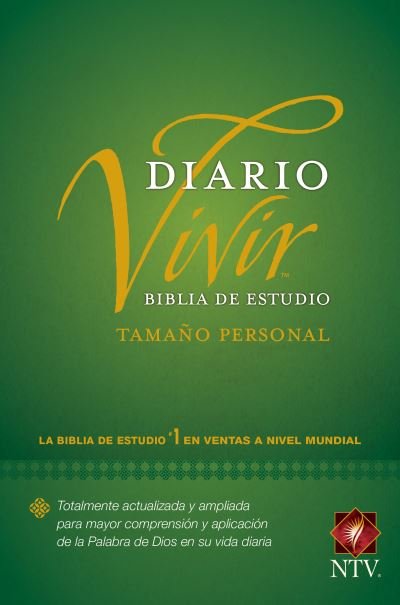 Cover for Tyndale · Biblia de estudio del diario vivir NTV, tamano personal (Hardcover bog) (2019)