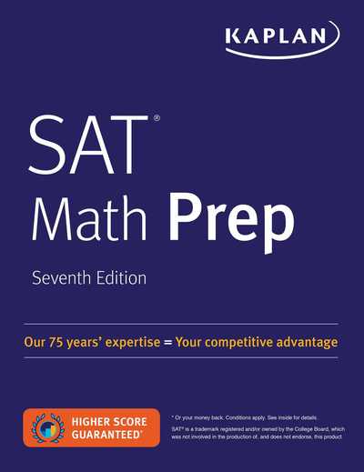 Cover for Kaplan Test Prep · Kaplan Test Prep:SAT Math Prep (Buch) (2017)