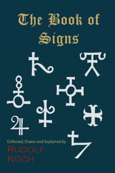 Cover for Rudolf Koch · The Book of Signs (Paperback Book) (2016)