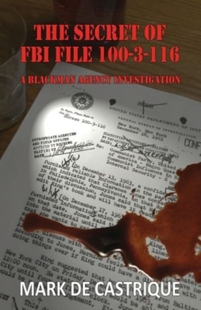Cover for Mark de Castrique · The Secret of FBI File 100-3-116 (Taschenbuch) (2023)