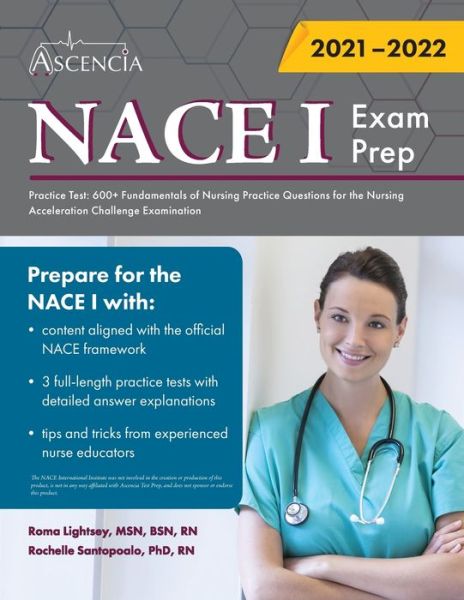 Cover for Ascencia · NACE 1 Exam Prep Practice Test (Paperback Book) (2020)