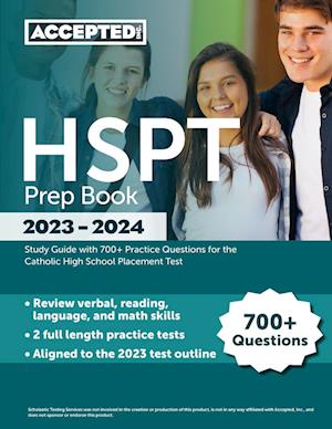 Cover for Cox · HSPT Prep Book 2023-2024 (Book) (2023)