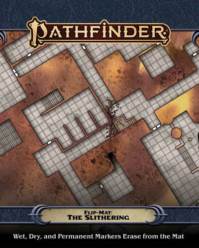 Pathfinder Flip-Mat: The Slithering (P2) - Jason Engle - Gra planszowa - Paizo Publishing, LLC - 9781640782730 - 18 sierpnia 2020