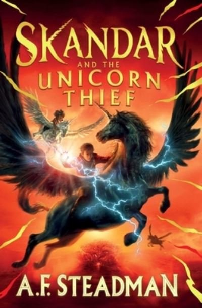 Cover for A.F. Steadman · Skandar and the Unicorn Thief - Skandar (Hardcover bog) (2022)
