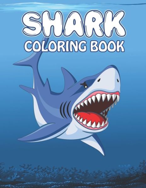 Cover for Platinum Press · Shark Coloring Book (Paperback Book) (2019)