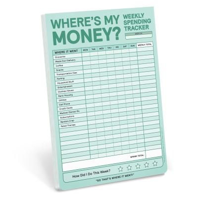 Cover for Knock Knock · Knock Knock Where's My Money Weekly Budget Tracker Pad (Drucksachen) [Pastel edition] (2022)