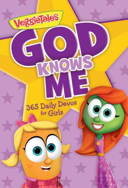 Cover for WorthyKids · God Knows Me: 365 Daily Devos for Girls (Paperback Book) (2019)