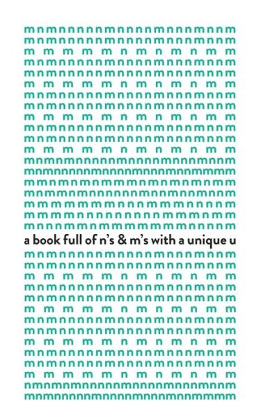 Cover for Eye Bleeding Books · A book full of m's &amp; n's with a unique u (Pocketbok) (2019)