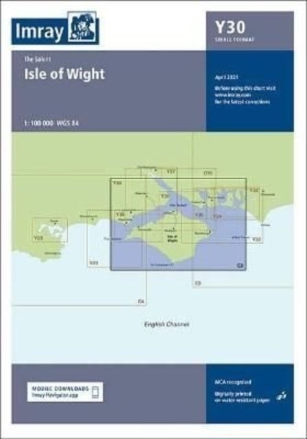 Cover for Imray · Imray Chart Y30: Isle of Wight (Small Format) - Y CHARTS (Map) [New edition] (2021)