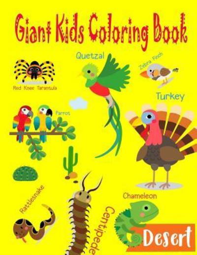 Cover for Rebecca Jones · Giant Kids Coloring Book (Paperback Book) (2019)
