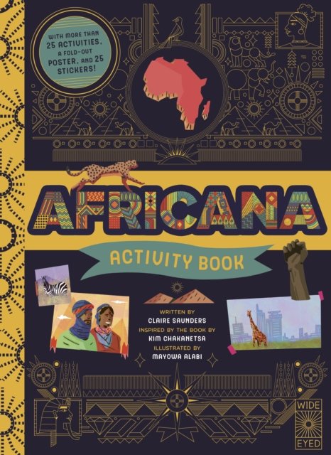 Cover for Claire Saunders · Africana Activity Book - Epic Continents (Paperback Bog) (2025)