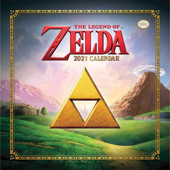 Nintendo The Legend of Zelda 2021 Calendar - Pyramid - Produtos -  - 9781847578730 - 