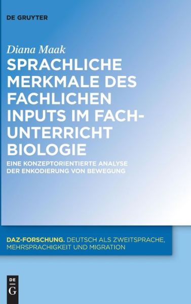 Cover for Maak · Sprachlicher Input im Fachunterric (Book) (2017)