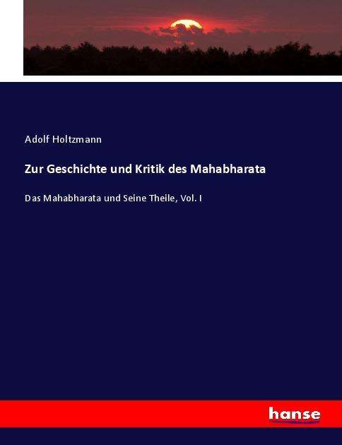 Cover for Holtzmann · Zur Geschichte und Kritik des (Book)