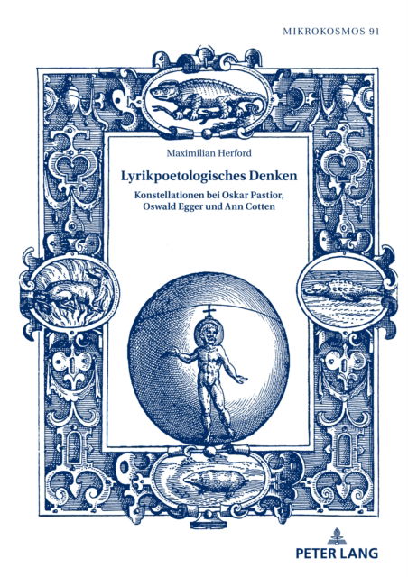 Cover for Herford Maximilian Herford · Lyrikpoetologisches Denken : Konstellationen bei Oskar Pastior, Oswald Egger und Ann Cotten (Inbunden Bok) (2024)