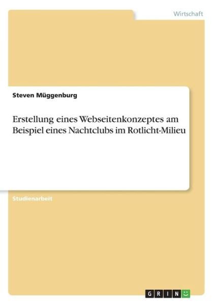 Erstellung eines Webseitenko - Müggenburg - Bøger -  - 9783668708730 - 