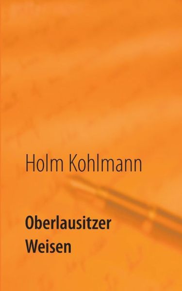 Cover for Kohlmann · Oberlausitzer Weisen (Book) (2017)