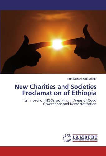 Cover for Kuribachew Gullumma · New Charities and Societies Proclamation of Ethiopia: Its Impact on Ngos Working in Areas of Good Governance and Democratization (Paperback Bog) (2012)