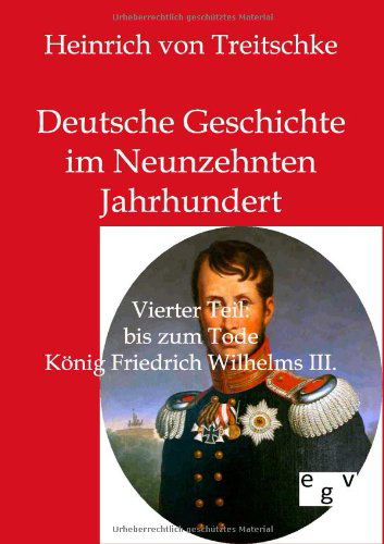 Cover for Heinrich Von Treitschke · Deutsche Geschichte Im Neunzehnten Jahrhundert (Paperback Book) [German edition] (2011)