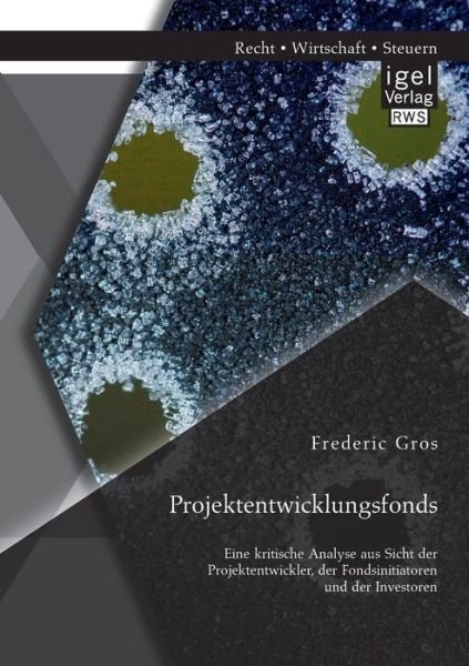 Cover for Frederic Gros · Projektentwicklungsfonds: Eine kritische Analyse aus Sicht der Projektentwickler, der Fondsinitiatoren und der Investoren (Pocketbok) [German edition] (2014)