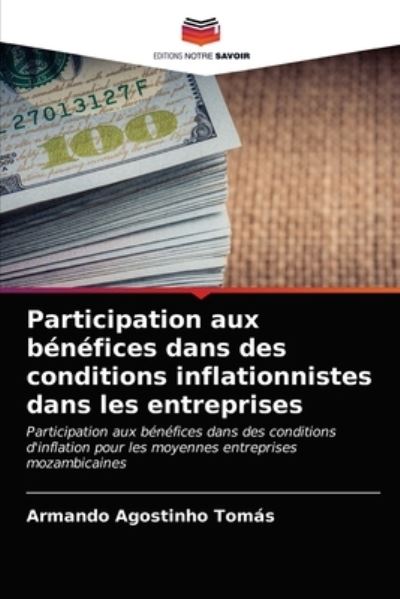 Cover for Armando Agostinho Tomas · Participation aux benefices dans des conditions inflationnistes dans les entreprises (Paperback Book) (2021)