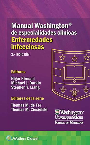 Cover for Kirmani, Dr. Nigar, MD · Manual Washington de especialidades clinicas. Enfermedades infecciosas (Paperback Book) (2020)