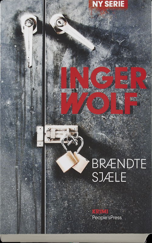 Cover for Inger Wolf · Christian Falk: Brændte sjæle (Sewn Spine Book) [1st edition] (2016)