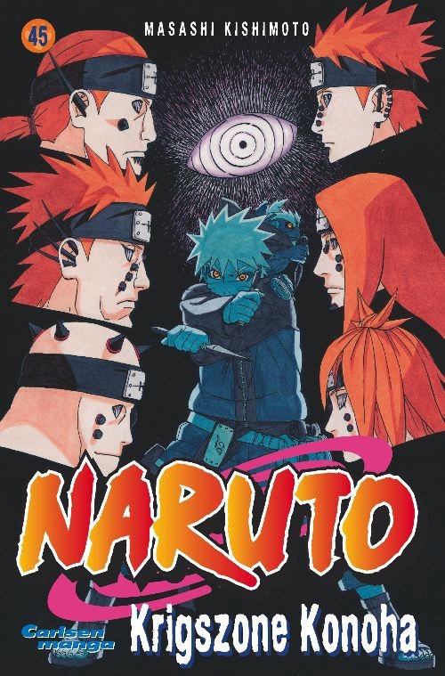 Cover for Masashi Kishimoto · Naruto: Naruto 45 - Krigszone Konoha (Paperback Book) [1. Painos] (2011)