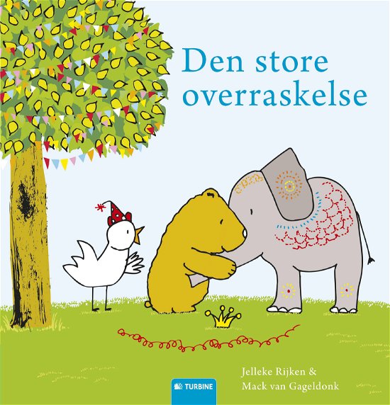 Cover for Jelleke Rijken · Den store overraskelse (Hardcover Book) [1.º edición] (2017)