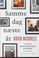 Cover for David Nicholls · Samme dag næste år (Innbunden bok) [1. utgave] (2010)