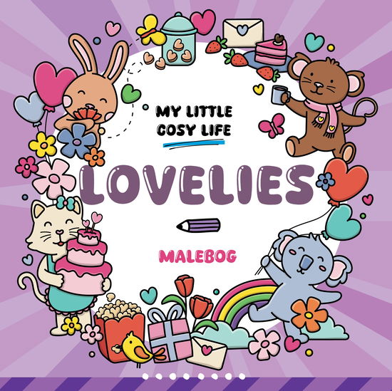 Cover for Cozy Coloring: Malebog: Lovelies - Cozy Coloring (Paperback Bog) [1. udgave] (2025)